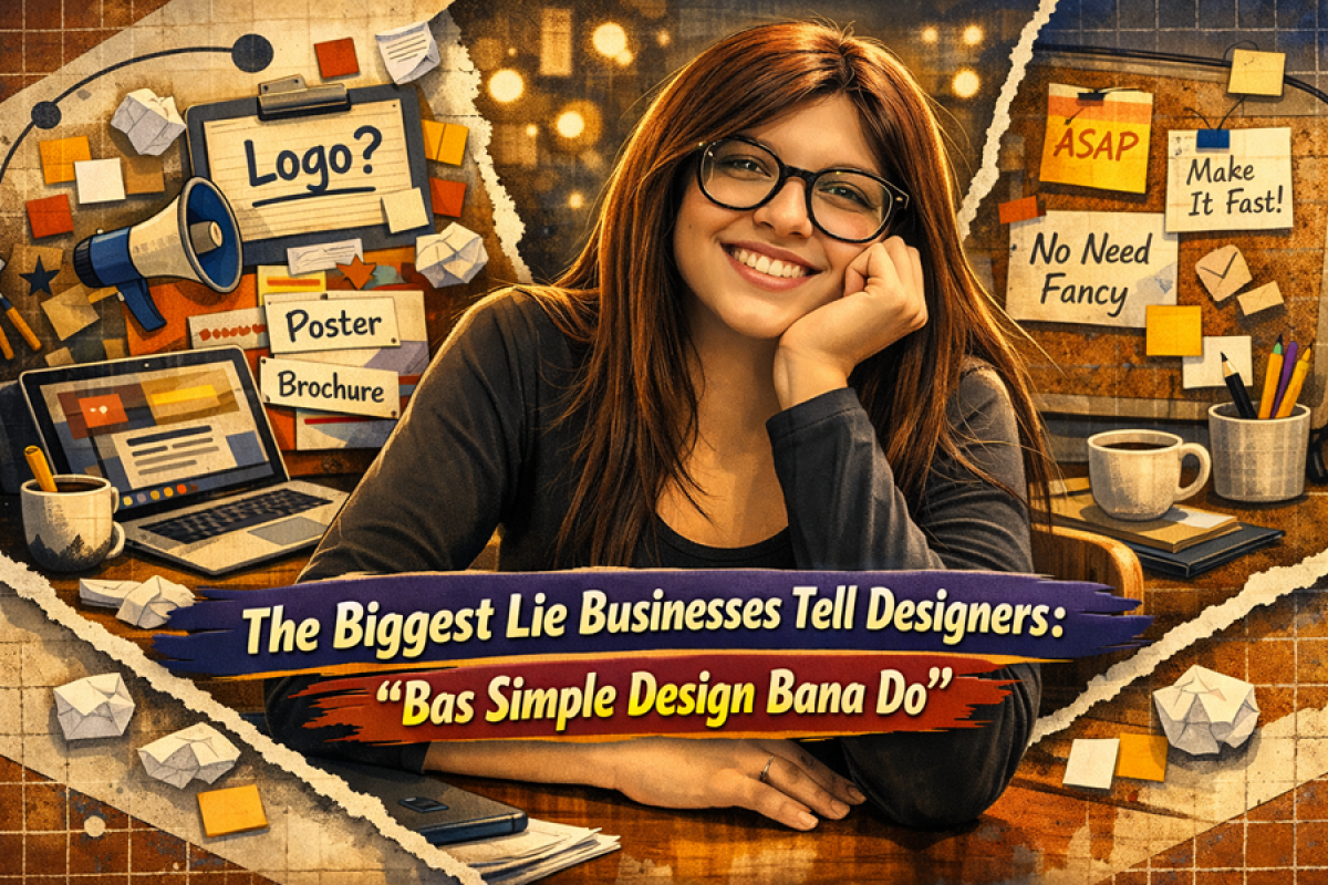 The Biggest Lie Businesses Tell Designers: “Bas Simple Design Bana Do”