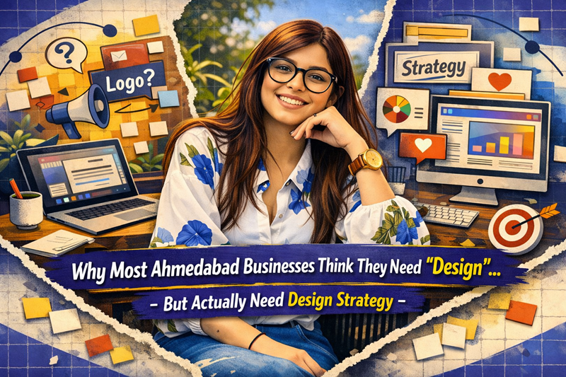 Why Most Ahmedabad Businesses Think They Need “Design”… But Actually Need Design Strategy